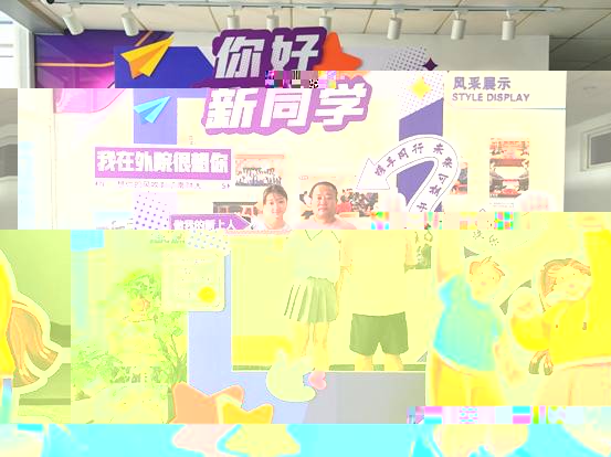 學生與家長合影2
